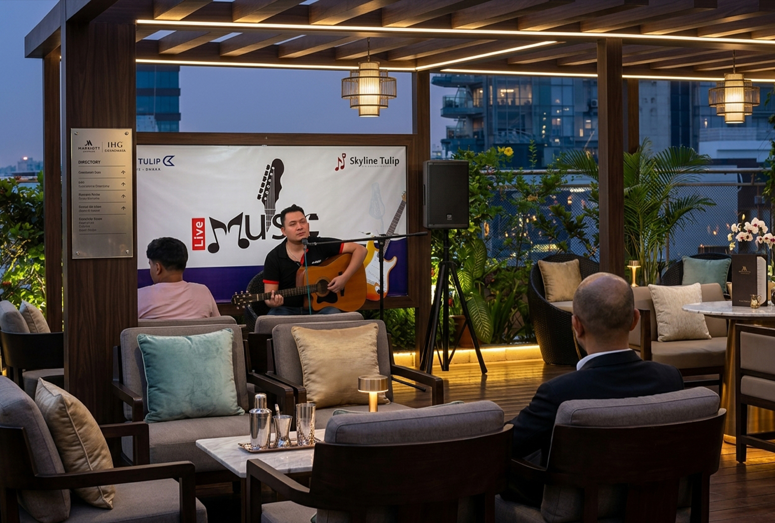 Skyline Tulip: Your Luxury Rooftop Oasis